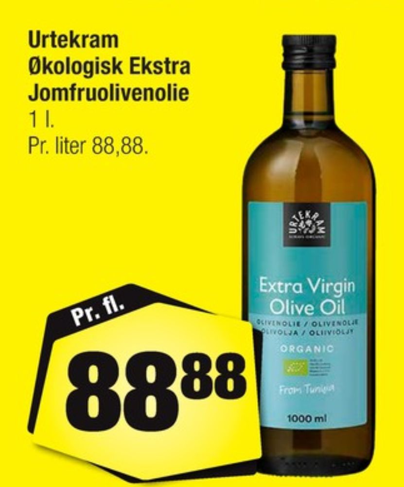 Urtekram, Olivenolie