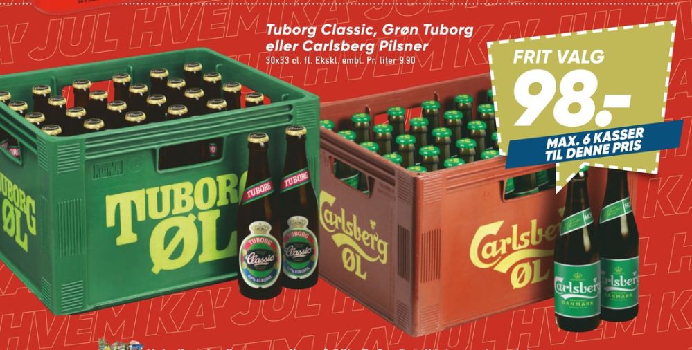 Tuborg Grøn, Øl