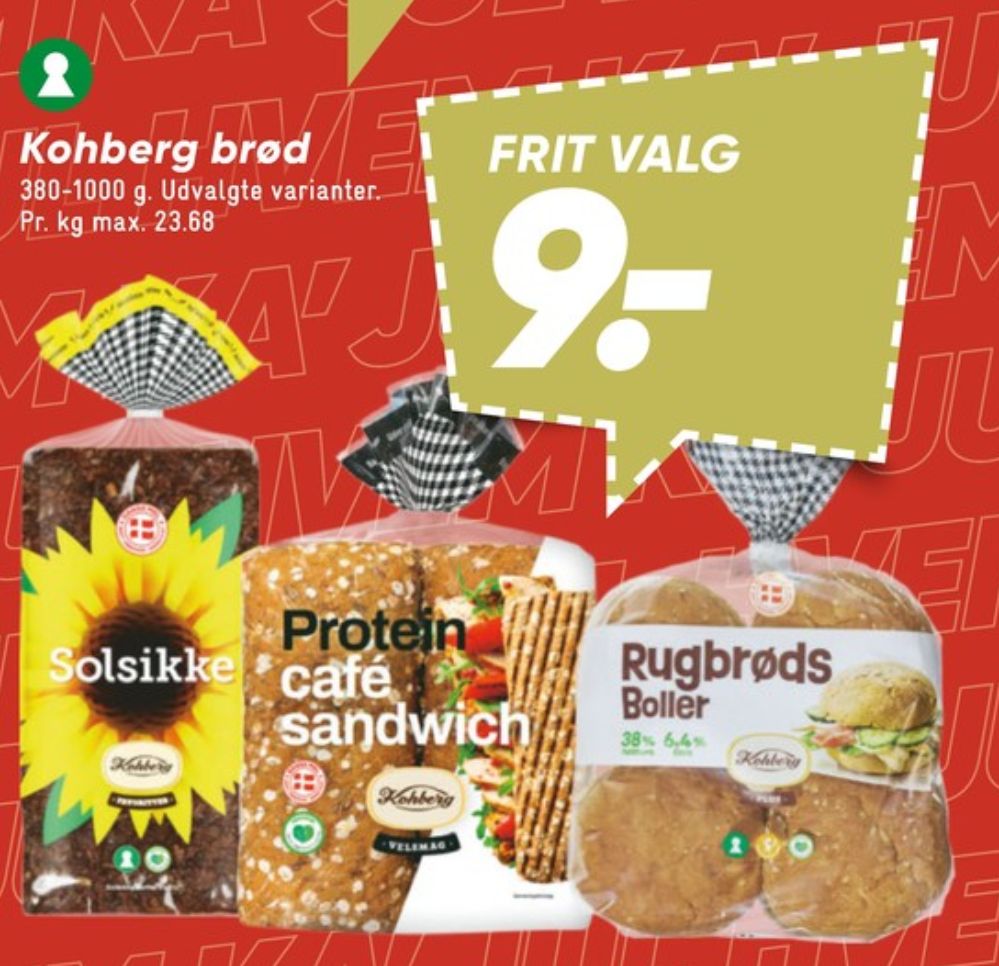 Kohberg, Solsikkerugbrød