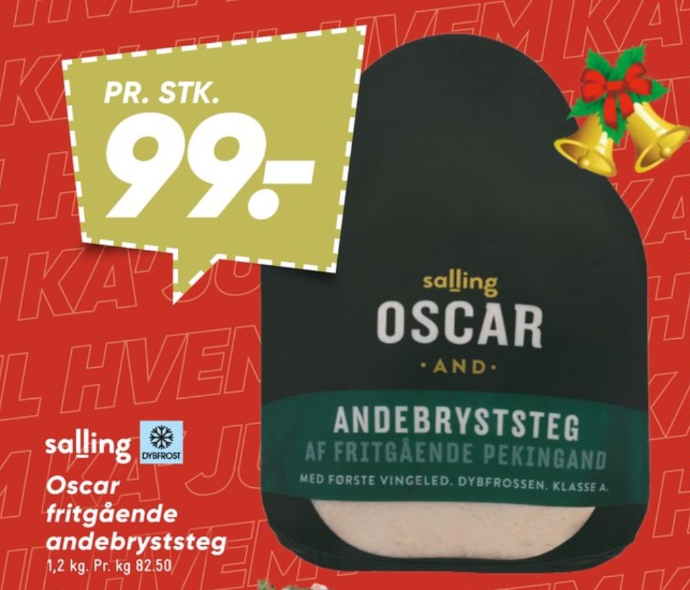 Oscar, Andebryststeg