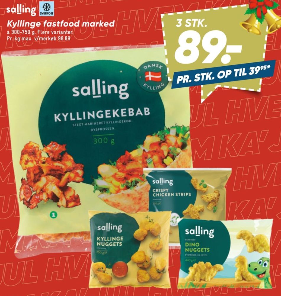 Salling, Kyllingenuggets