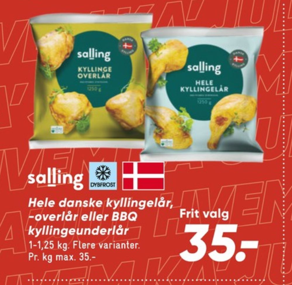 Salling, Kyllingelår