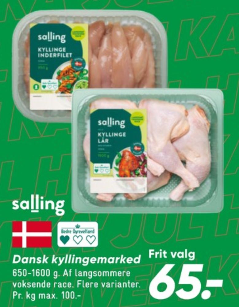 Salling, Kyllingelår