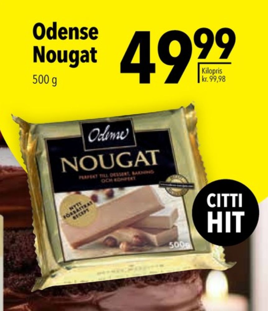 Odense, Blød Nougat