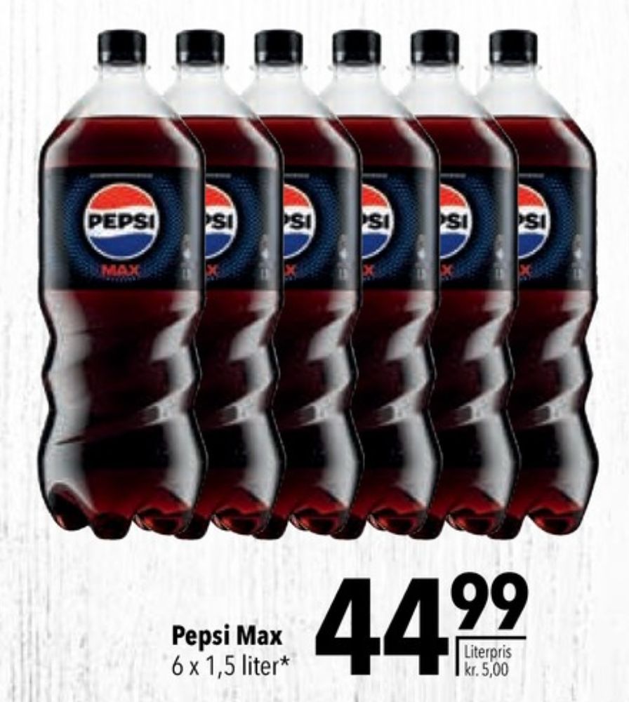 Pepsi Max, Cola