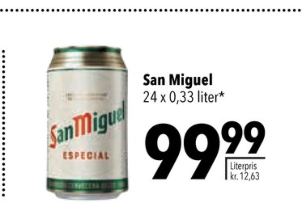 San Miguel, Specialøl 24 pk.
