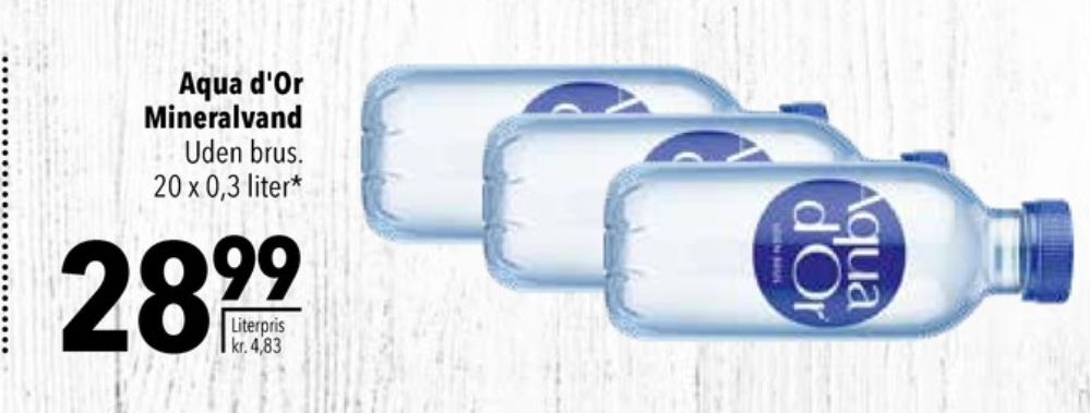 Aqua d'Or, Mineralvand uden brus 20 pk.