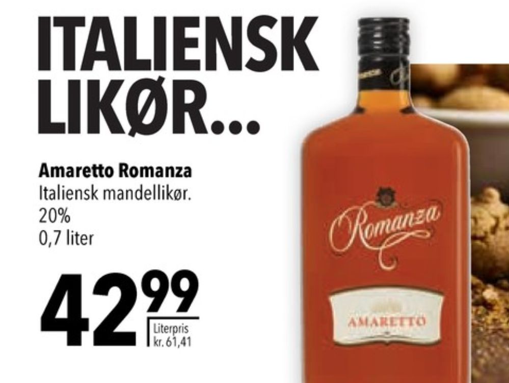 Romanza, Amaretto