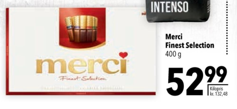 Merci Finest Selection, Dessertchokolade