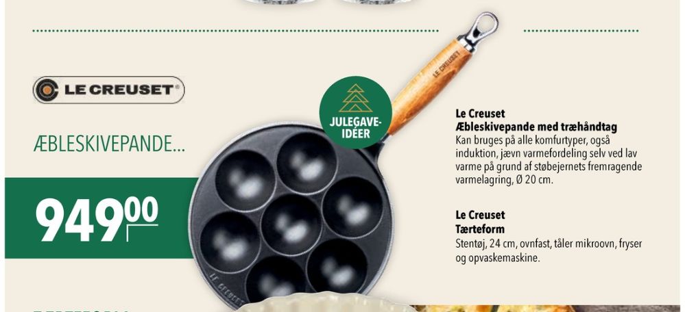 Le Creuset, Æbleskivepande