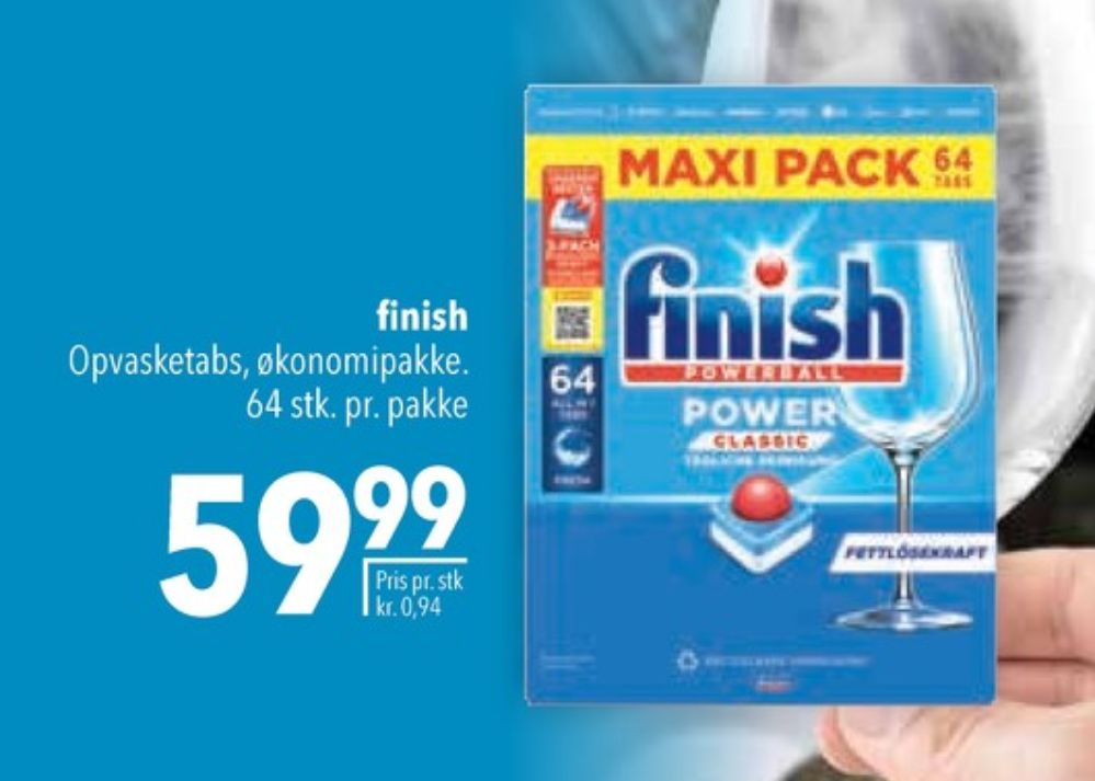 Finish, Maskinopvask-tabs