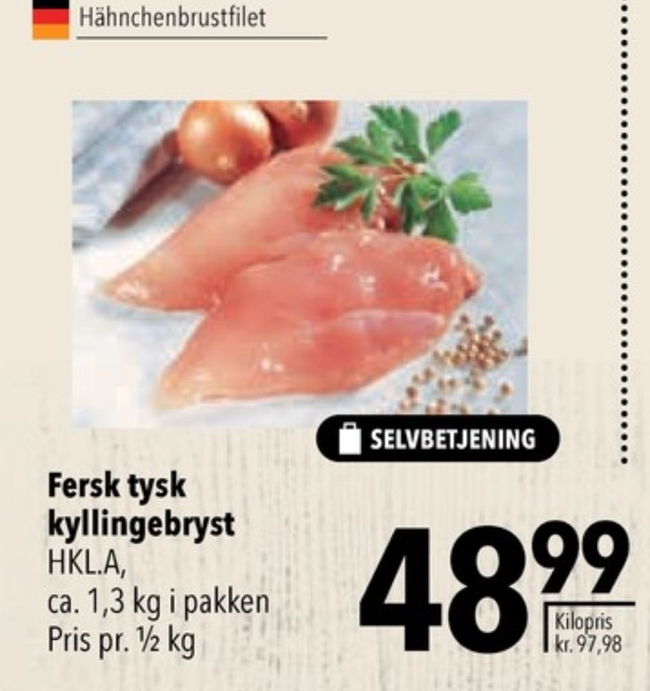 Kyllingebrystfilet