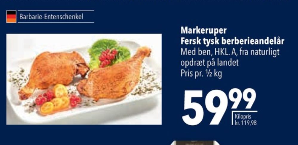 Markeruper, Andelår