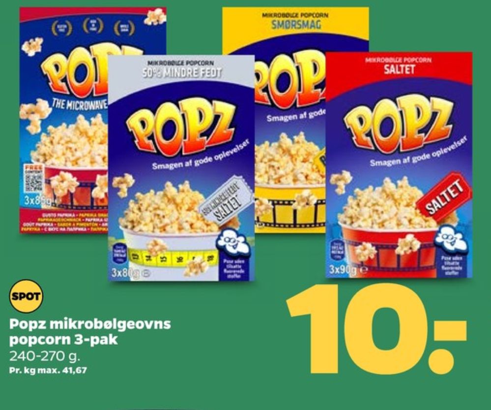 Popz, Popcorn Salted