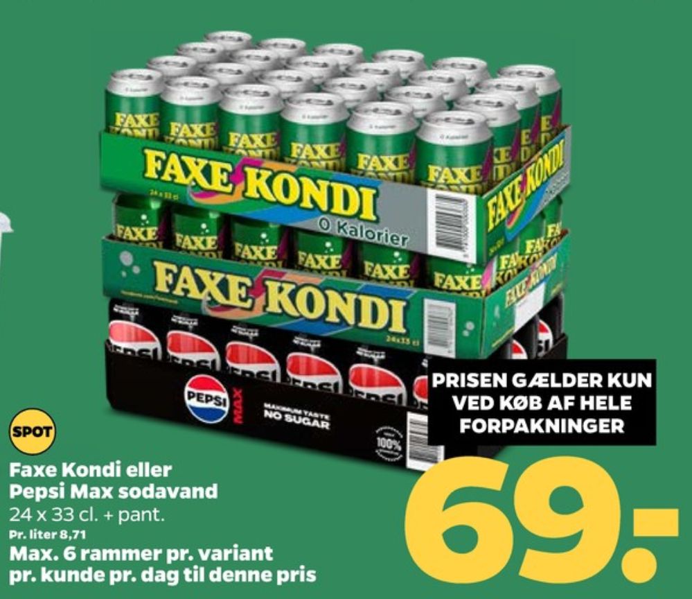 Pepsi Max, Cola 24 pk.