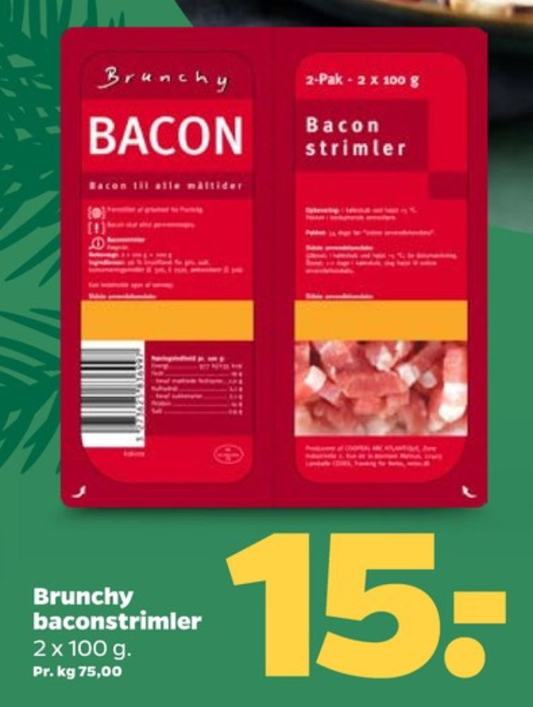 Brunchy, Bacontern