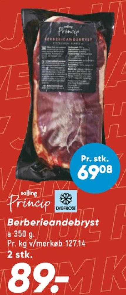 Salling Princip, Andebryst