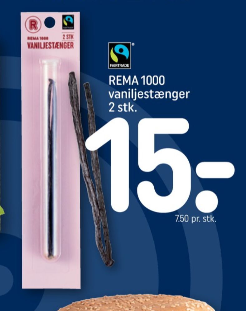 Rema 1000, Vaniljestang