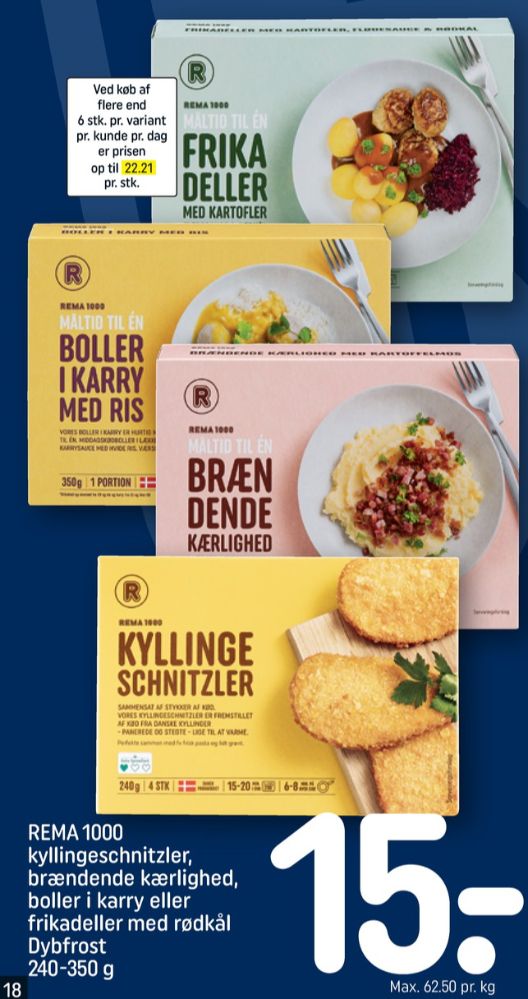 Rema 1000, Kyllingeschnitzler