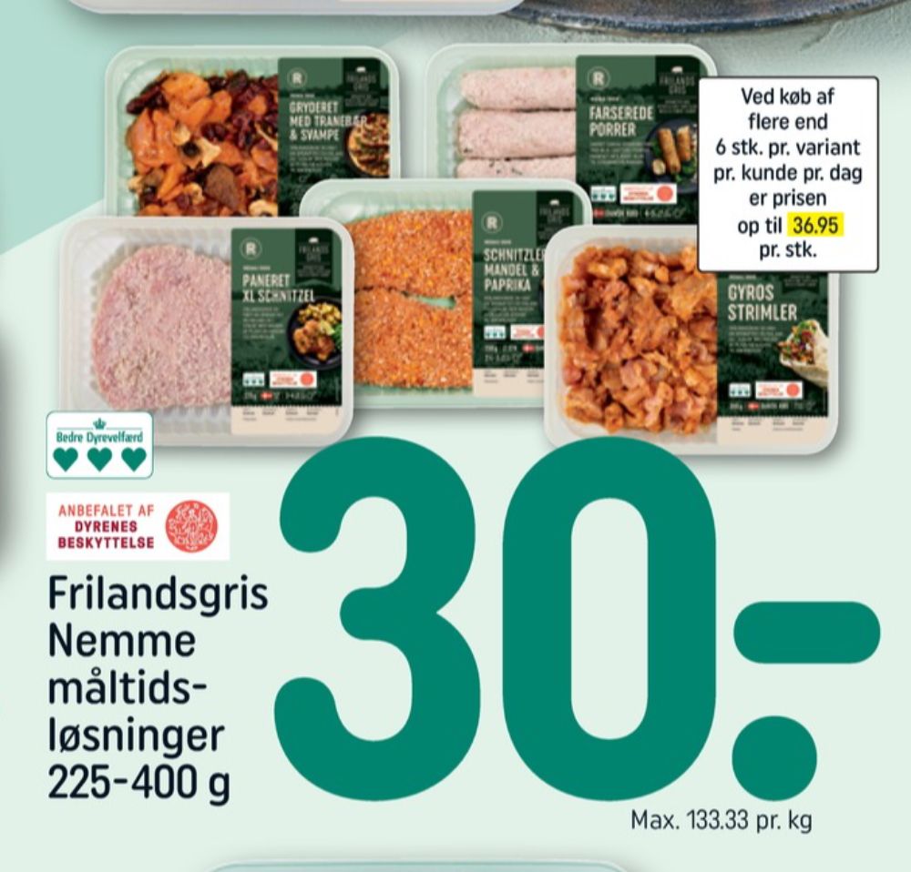 Rema 1000, Farserede Porrer