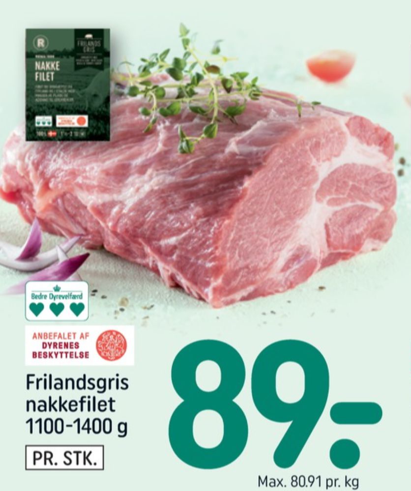 Rema 1000, Nakkefilet