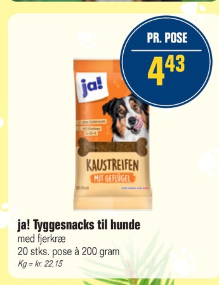 ja!, Hundesnacks