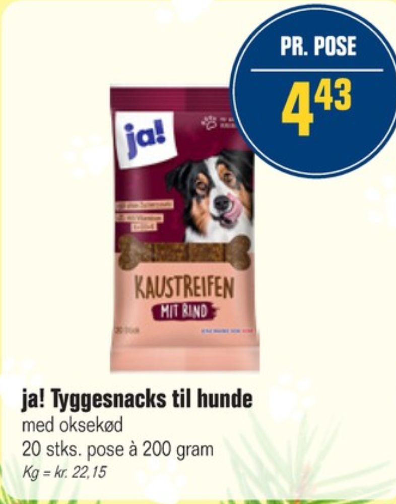 ja!, Hundesnacks