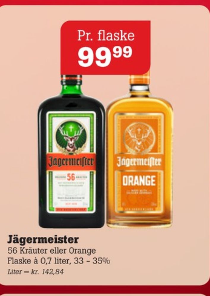 Jägermeister, Bitter