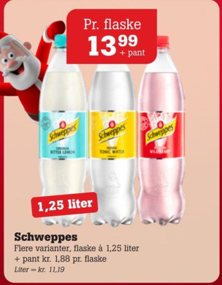 Schweppes Bitter Lemon, Lemonsodavand