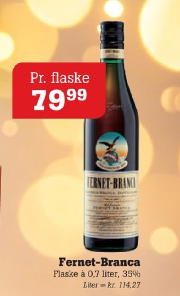 Fernet Branca, Bitter