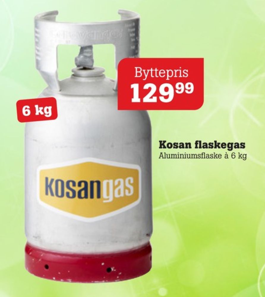 Kosan, Gasflaske