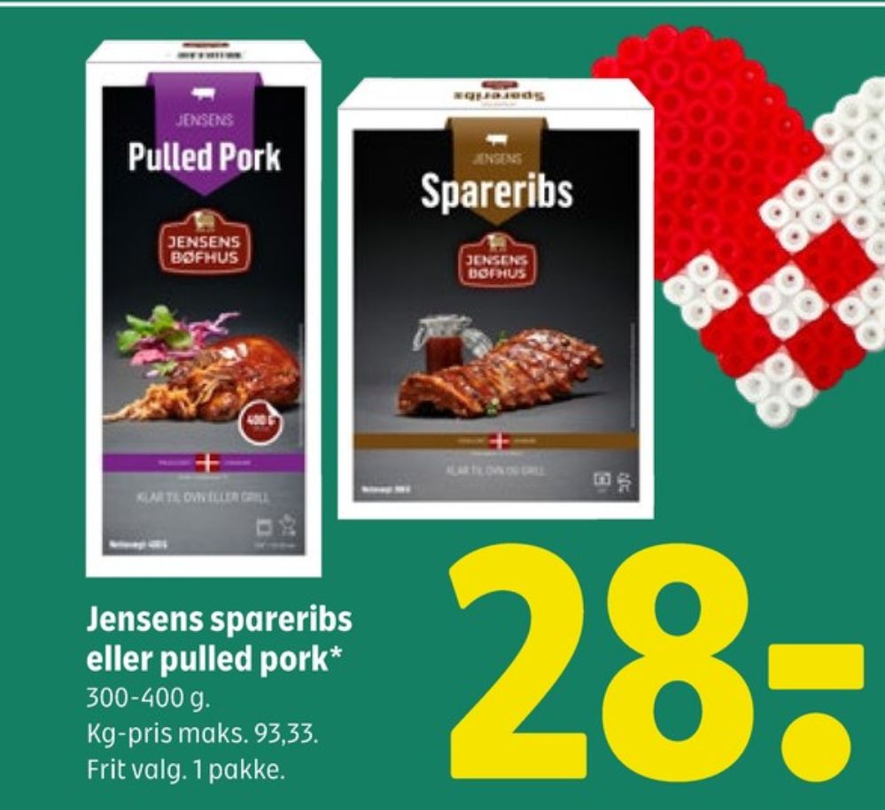 Jensens, Spareribs