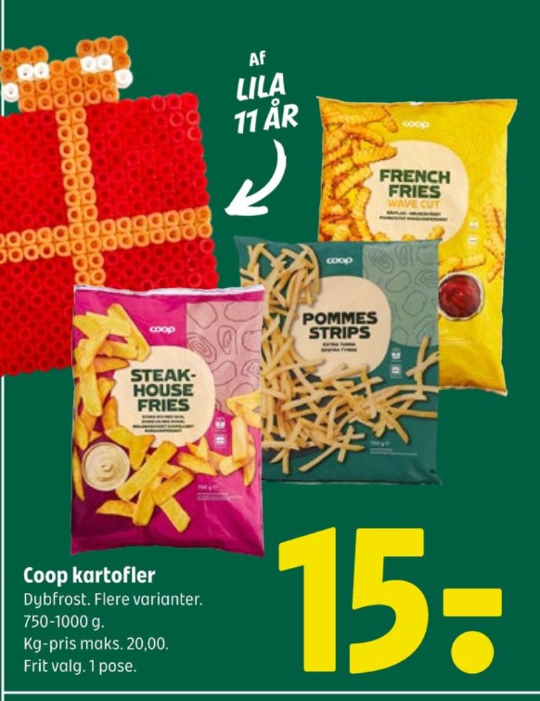 Coop, French Fries Wave Cut