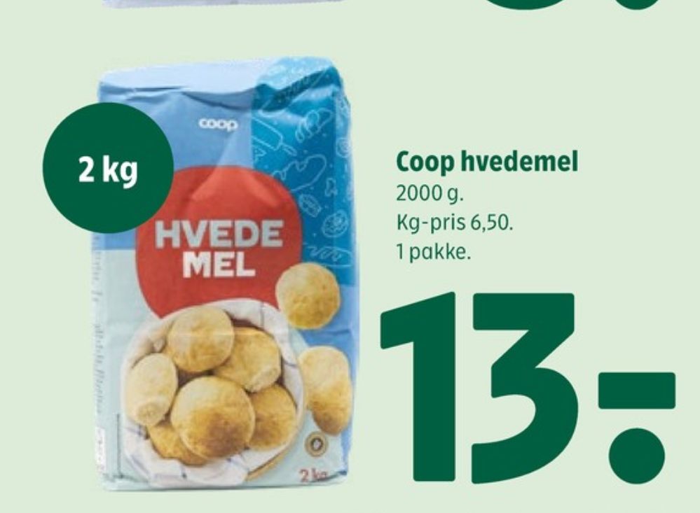 Coop, Hvedemel