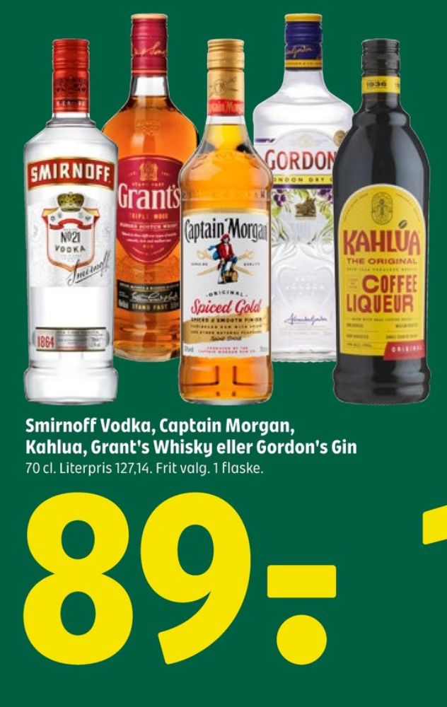 Smirnoff, Vodka