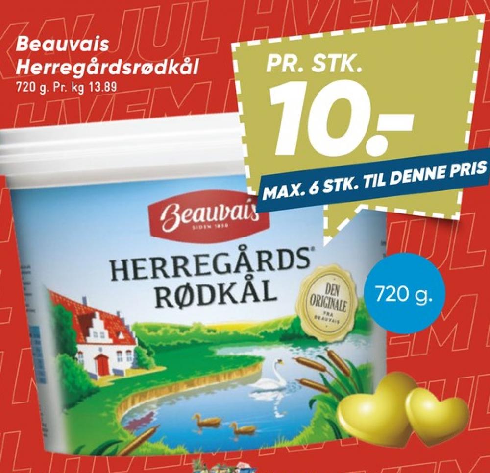 Beauvais, Rødkål-syltet