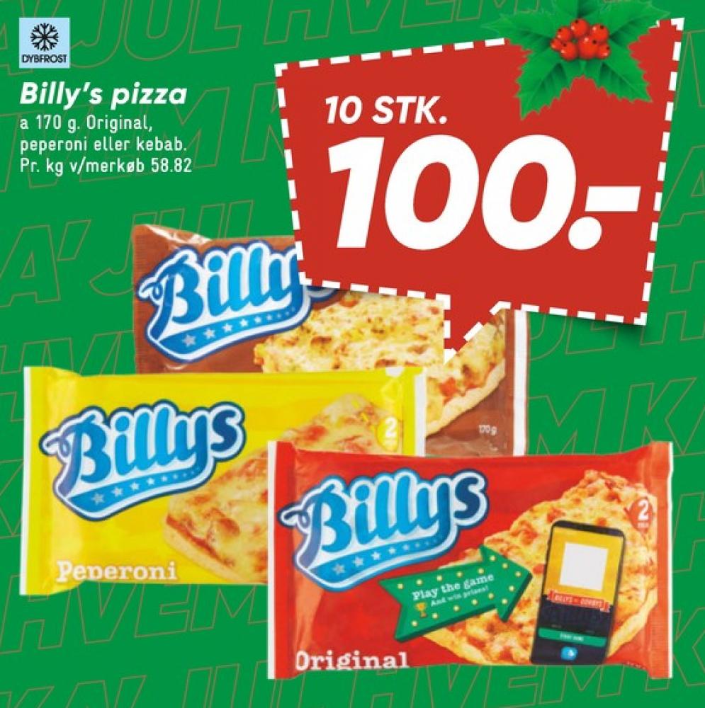 Billys Pan, Original Pizza