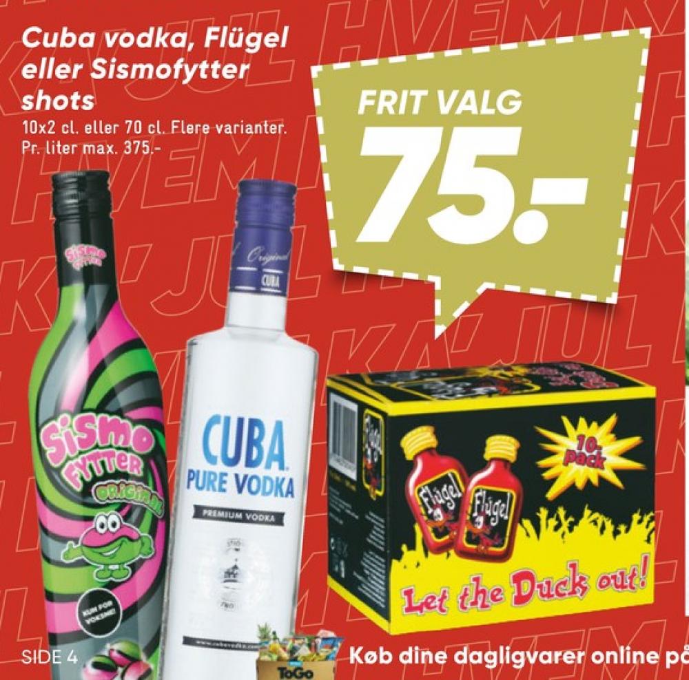 Cuba Pure Vodka, Vodka