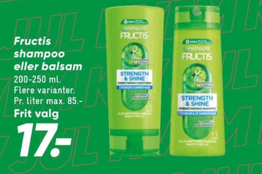 Garnier Fructis, Shampoo