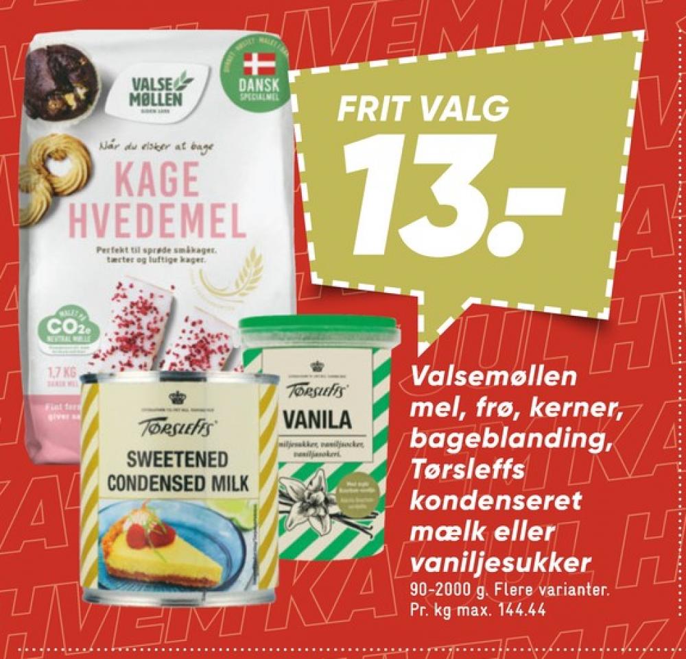 Valsemøllen, Frøblandinger