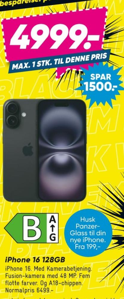 Apple Iphone 16, Mobiltelefon