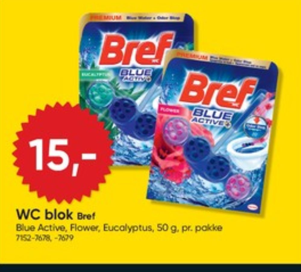 Bref, WC-flush