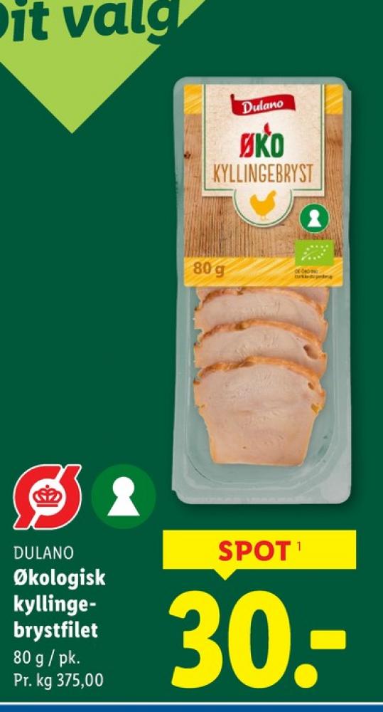 Dulano, Kyllingebryst