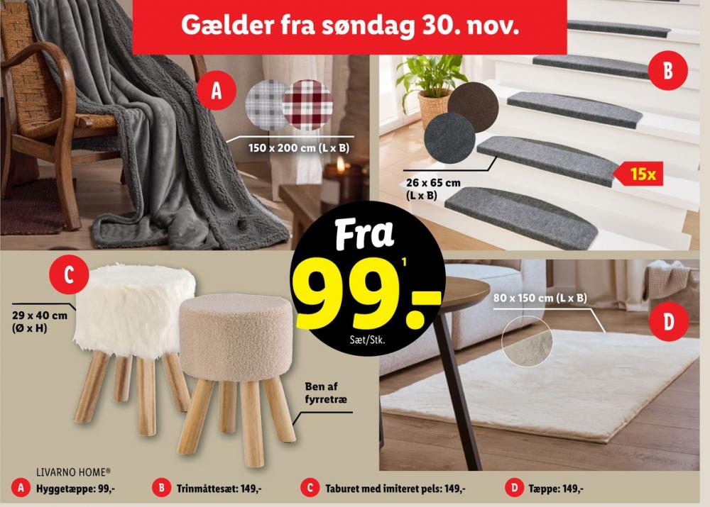 Livarno, Trappetrinstæppe