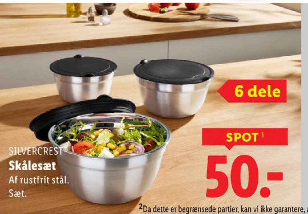 SilverCrest, Skålesæt