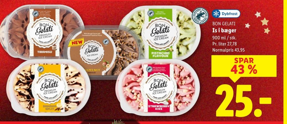 Bon Gelati, Hazelnut Nougat Is