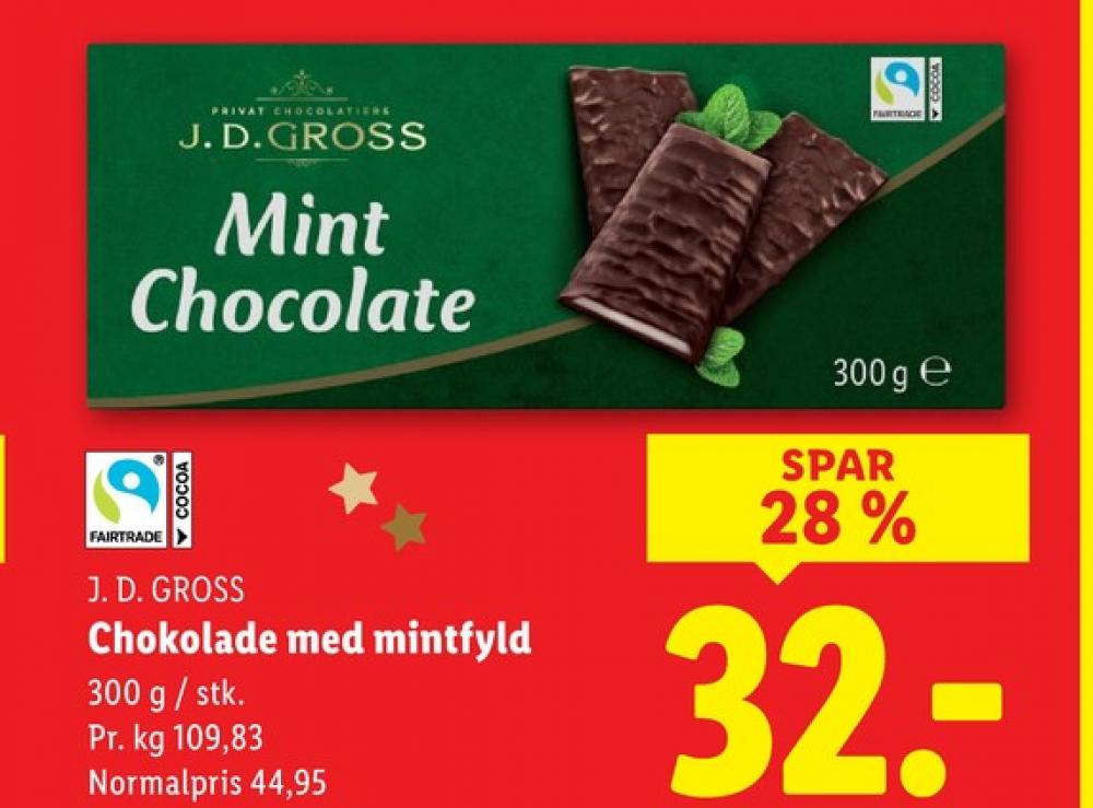 JD Gross, Mintchokolade