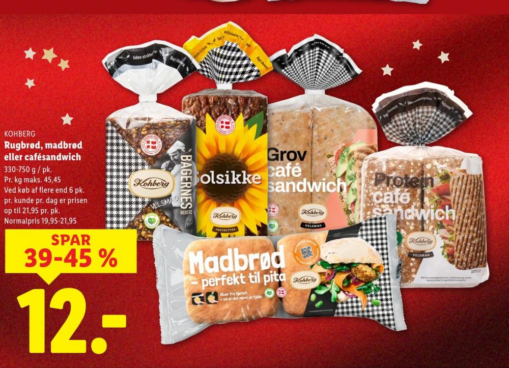 Kohberg, Solsikkerugbrød