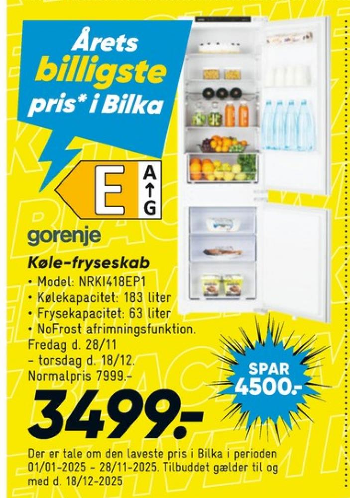 Gorenje, Køle/Fryseskab