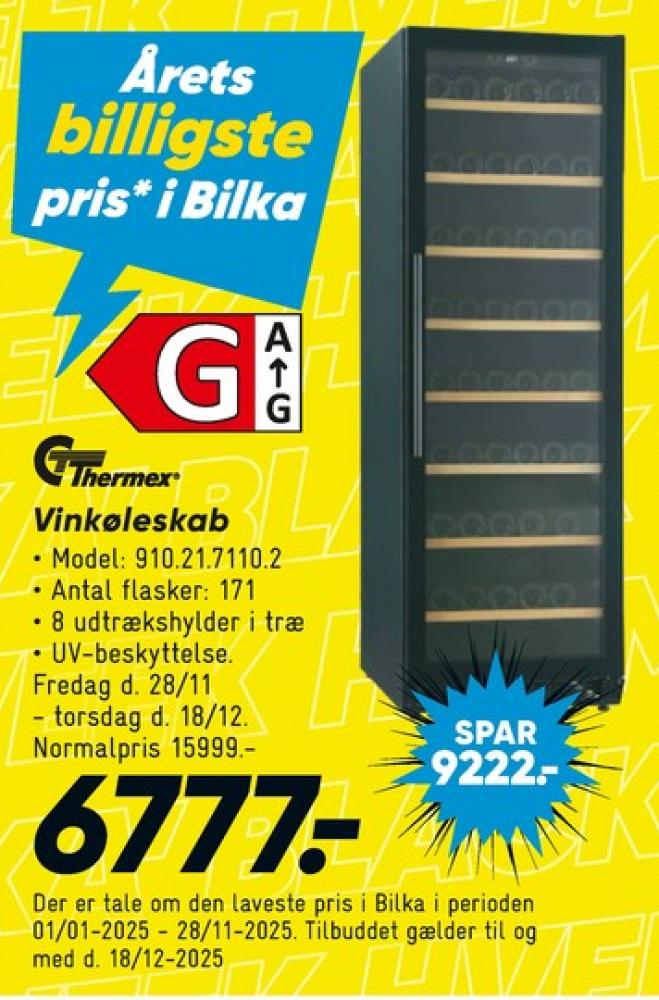 Thermex, Vinkøleskab